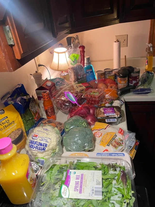 The $54 Aldi Haul Fueling a Week Avocados, Cauli-Power, and Bottle of Hot Sauce